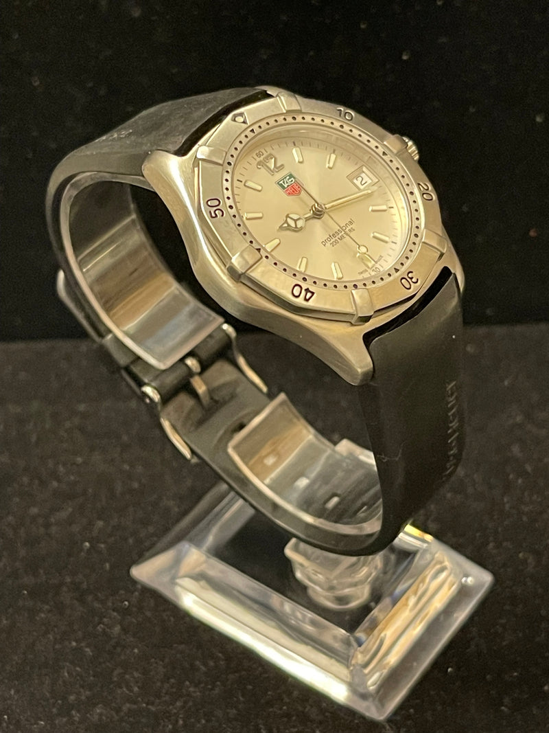 TAG HEUER Professional SS Men's Rare Wristwatch w/Dare Feature - $3K APR w/ COA! APR57