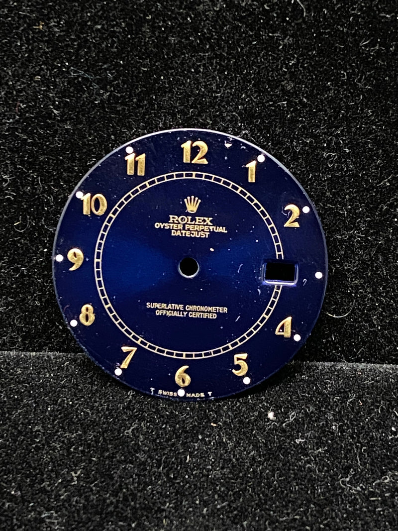 Rolex Datejust Unique Special Dial with Rich Dark Blue Colored - $4K APR w/ CoA! APR57