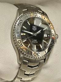 Tag Heuer Link Elegant Black Dial SS Quartz Men's Wrist Watch - $8K APR w/ COA!! APR57