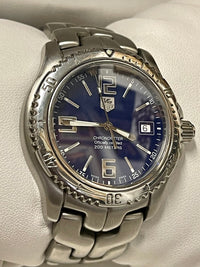 Tag Heuer Chronometer Automatic Beautiful Blue Dial Mens Watch - $8K APR w/ COA! APR 57