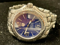 Tag Heuer Chronometer Automatic Beautiful Blue Dial Mens Watch - $8K APR w/ COA! APR 57