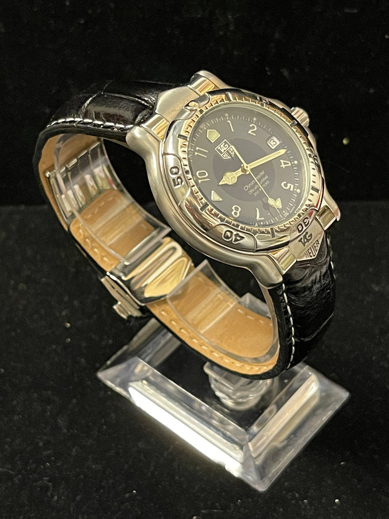 Tag Heuer Chronometer Sport Model SS Automatic Men's Wrist Watch - $8K APR w/COA APR 57