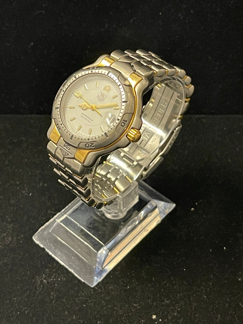 Tag Heuer Professional Rare SS & 18K YG Quartz Men's Wrist Watch - $8K APR w/COA APR 57