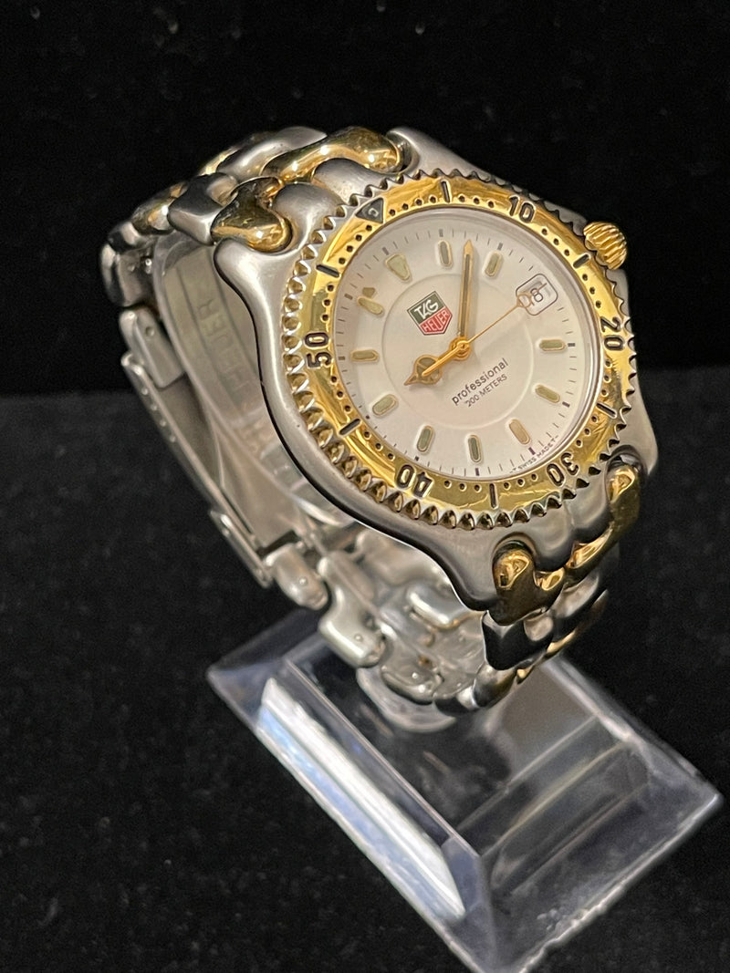 TAG HEUER Professional YGT & SS with Date Feature Men's watch - $3.5K APR w/ COA! APR57