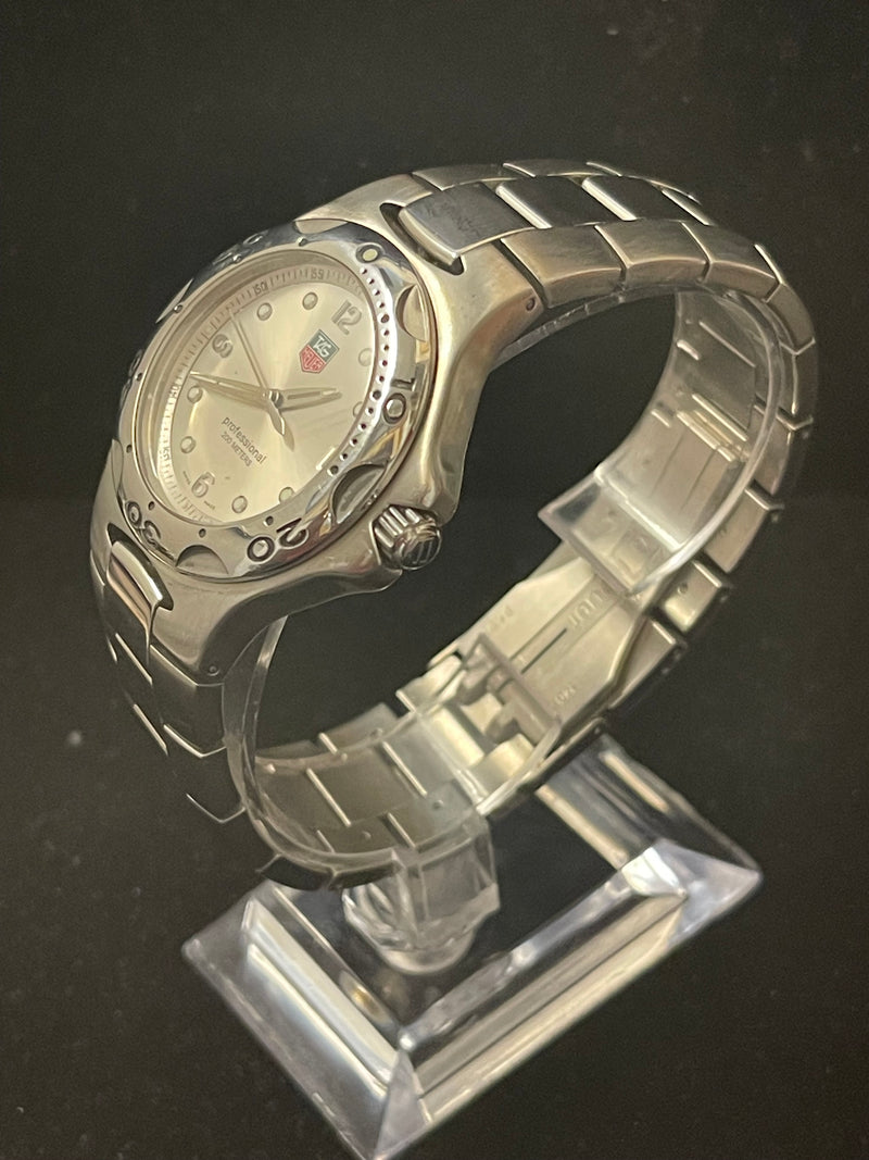 Tag Heuer Professional Sports Date Feature SS Men's Wrist Watch - $6K APR w/COA! APR 57