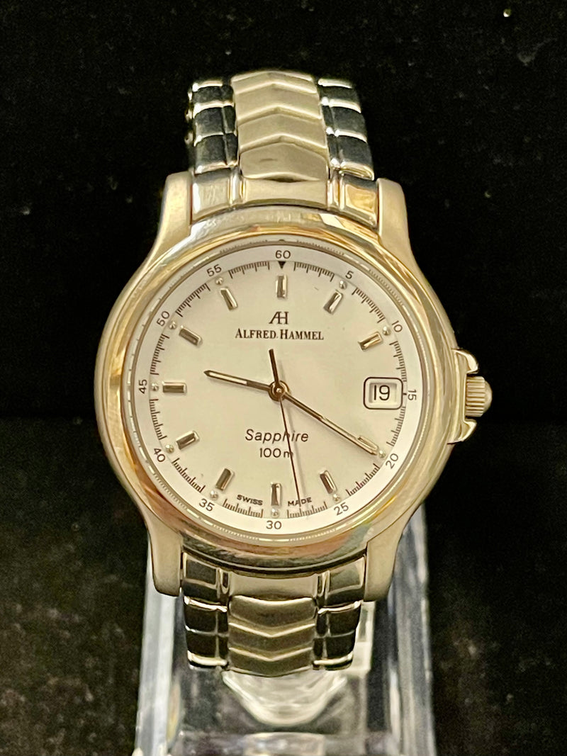 Alfred Hammel Beautiful Titanium Made Quartz Men's Wrist Watch - $6K APR w/ COA! APR 57
