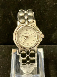 Bertolucci Designer White Dial SS Quartz Ladies Wrist Watch - $6K APR w/ COA!!! APR 57