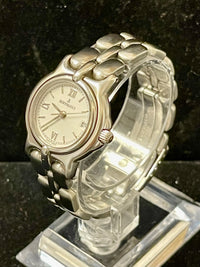Bertolucci Designer White Dial SS Quartz Ladies Wrist Watch - $6K APR w/ COA!!! APR 57