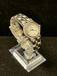 Bertolucci Designer SS Quartz w/Date Feature Ladies Wrist Watch - $6K APR w/ COA APR 57