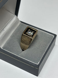 Exquisite Antique Designer Diamond Yellow Gold Ring- $20K APR w/ CoA!!!!!!!!!! APR57