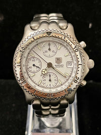 Tag Heuer Automatic Chronograph SS w/Date Feature Men's Watch - $10K APR w/ COA! APR 57