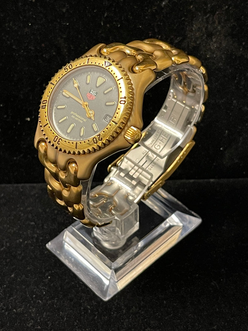 Tag Heuer Professional Platinum Dial GT Date Feature Men's Watch - $6K APR w/COA APR 57