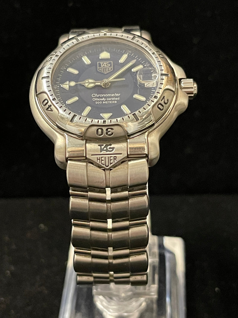 Tag Heuer Chronometer Sports SS Date Feature Men's Wrist Watch - $6K APR w/ COA! APR 57