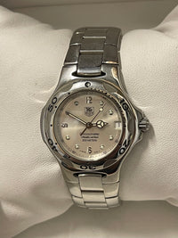 Tag Heuer Chronometer Sports Platinum Dial SS Men's Wrist Watch- $7K APR w/ COA! APR 57