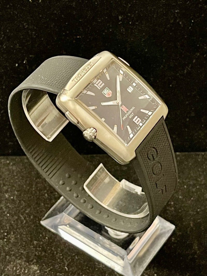 Tag Heuer Professional Golf Ltd Ed Titanium/SS Men's Wrist Watch - $8K APR w/COA APR 57