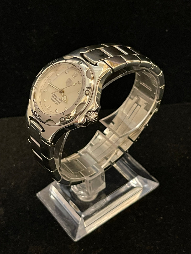 Tag Heuer Chronometer Sports Platinum Dial SS Men's Wrist Watch- $7K APR w/ COA! APR 57