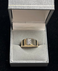 ANTIQUE UNISEX ROUND DIAMOND YELLOW GOLD SETTING RING - $6K APR w/ CoA!!!!!!!!!! APR57
