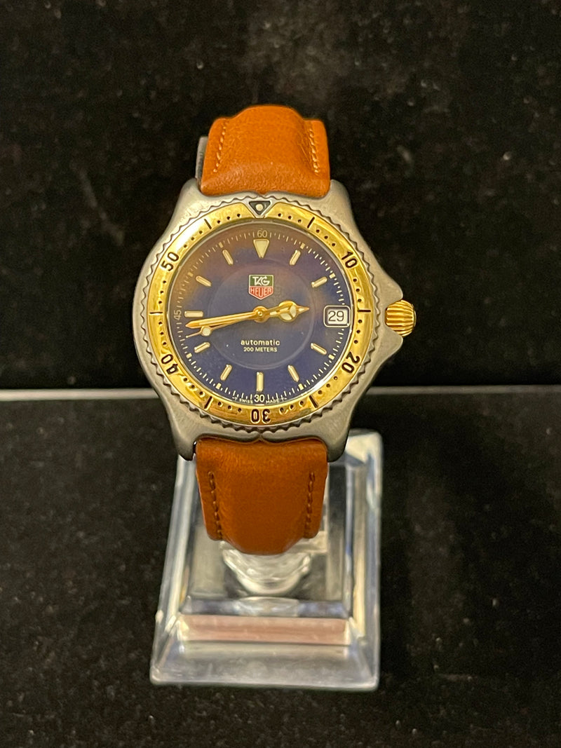 Tag Heuer Rare Automatic SS & YG Diving Bezel Men's Wrist Watch - $5K APR w/ COA APR 57