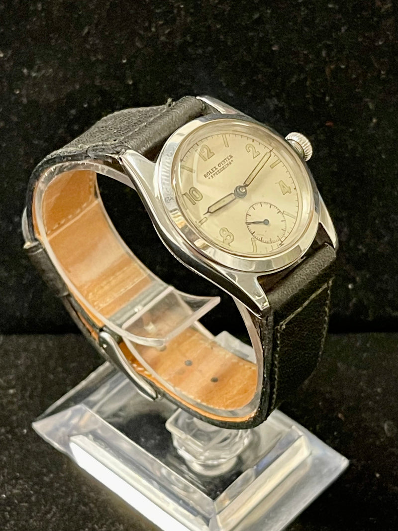 Rolex Oyster Speedking Vintage C. 1930s SS Men's Wrist Watch - $13K APR w/ COA!! APR 57