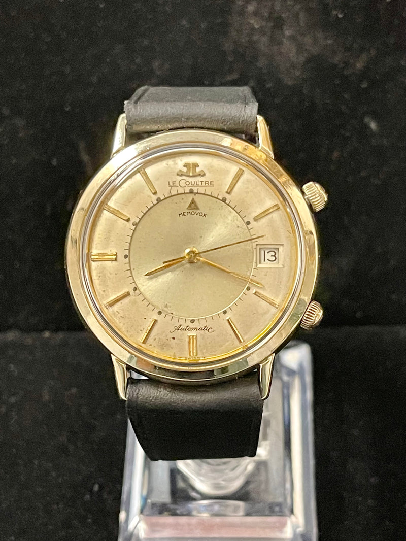 LE COULTRE Vintage C. 1950s Memory Vox Alarm Men's Wristwatch - $13K APR w/ COA! APR 57
