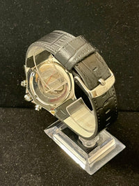 Techno Marine Chrono MOP Dial w/Black & Round Diam Men's Watch - $6.5K APR w/COA APR 57