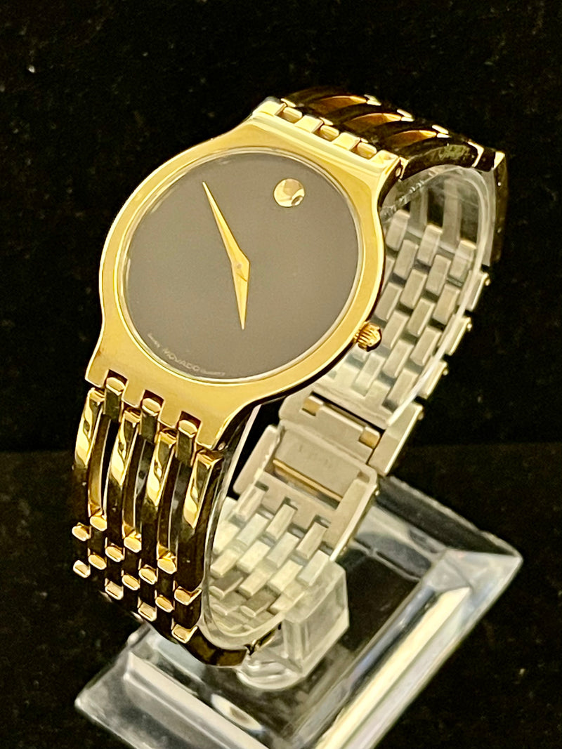 Movado Museum Very Unique Designer GT Bracelet Men's Wrist Watch - $5K APR w/COA APR 57