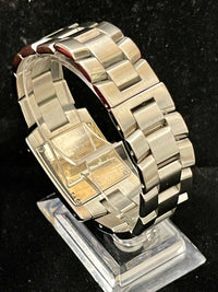 Movado Beautiful Large Tank Black Dial SS Unisex Wrist Watch - $4K APR w/ COA!!! APR 57