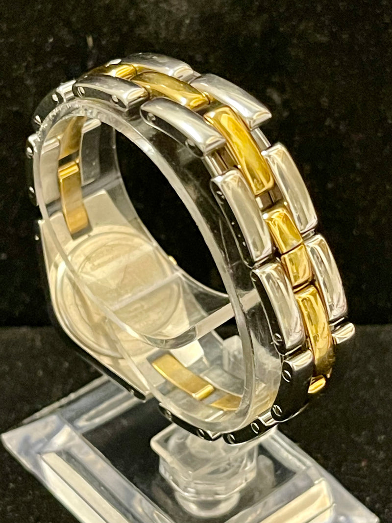 Baume & Mercier Unique Engraved Dial SS & Solid YG Ladies Watch - $7K APR w/ COA APR 57