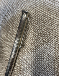 Unoargento Original 925 Sterling Silver Twist-Open Ballpoint Pen - $1K APR w CoA APR 57