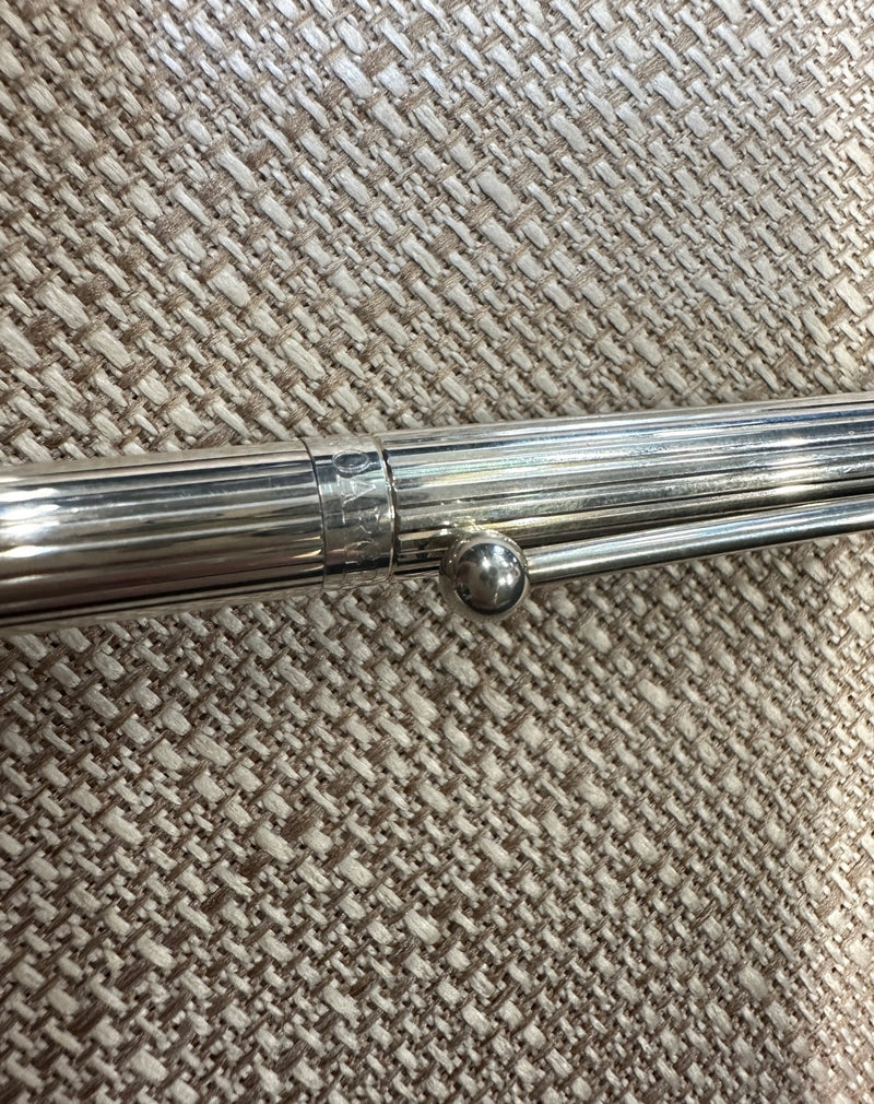 Unoargento Original 925 Sterling Silver Twist-Open Ballpoint Pen - $1K APR w CoA APR 57