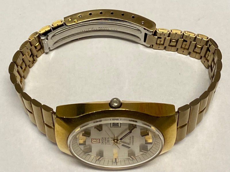 OMEGA Electronic Chronometre Vintage C. 1970's Gold Tone Watch - $8K APR w/ COA! APR57