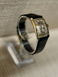GRÜEN Curvex Yellow Gold & Sterling Silver Vintage Unisex Watch- $7K APR w/ COA! APR 57