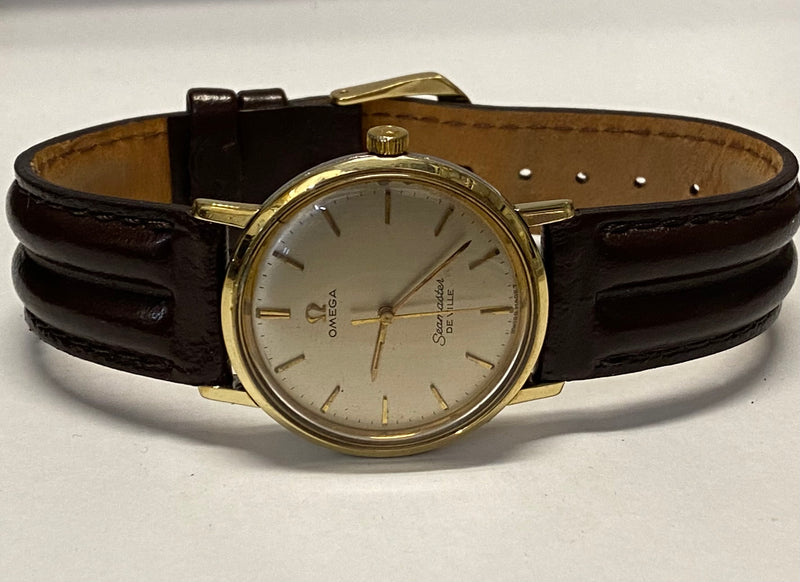 OMEGA SEAMASTER DeVille Vintage c. 1950s Watch w/ Pie Pan Dial - $6.5K APR Value w/ CoA! APR 57