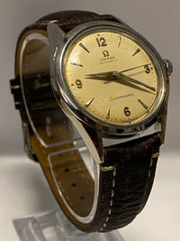 OMEGA Seamaster Steel Vintage C. 1945's Very Rare Men's Watch - $7K APR w/ COA!! APR 57