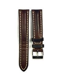 Breitling Brown Padded Veritable Leather Watch Strap -$800 APR w/ CoA! APR 57