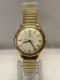 OMEGA Beautiful Gold Vintage C. 1950's Round Case Men's Watch- $6,5K APR w/ COA! APR57