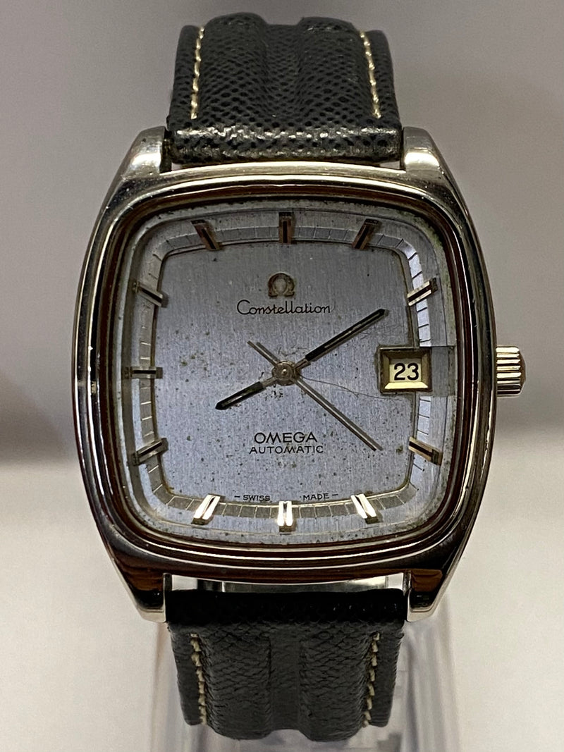 OMEGA Constellation Date Rare Large Case/Dial Design Men's Watch- $10K APR w/COA APR 57