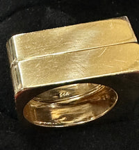 Unique Brand New Unisex 0.72 Ct  Diamond Solid Yellow Gold Ring - $13 APR w/ CoA APR57