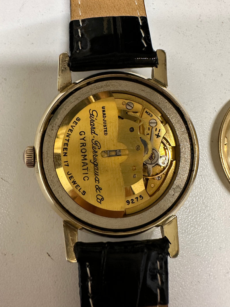 Girard Perregaux Gyromatic 14k Yellow Gold Men's Watch - $12k APR w/ CoA! APR 57