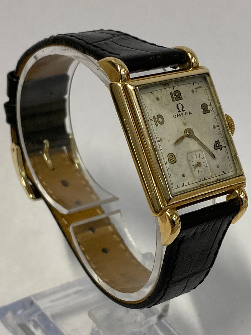 Omega Vintage and Rare Watch with Beautiful 14k Yellow Gold Case $13K APR w/COA! APR57