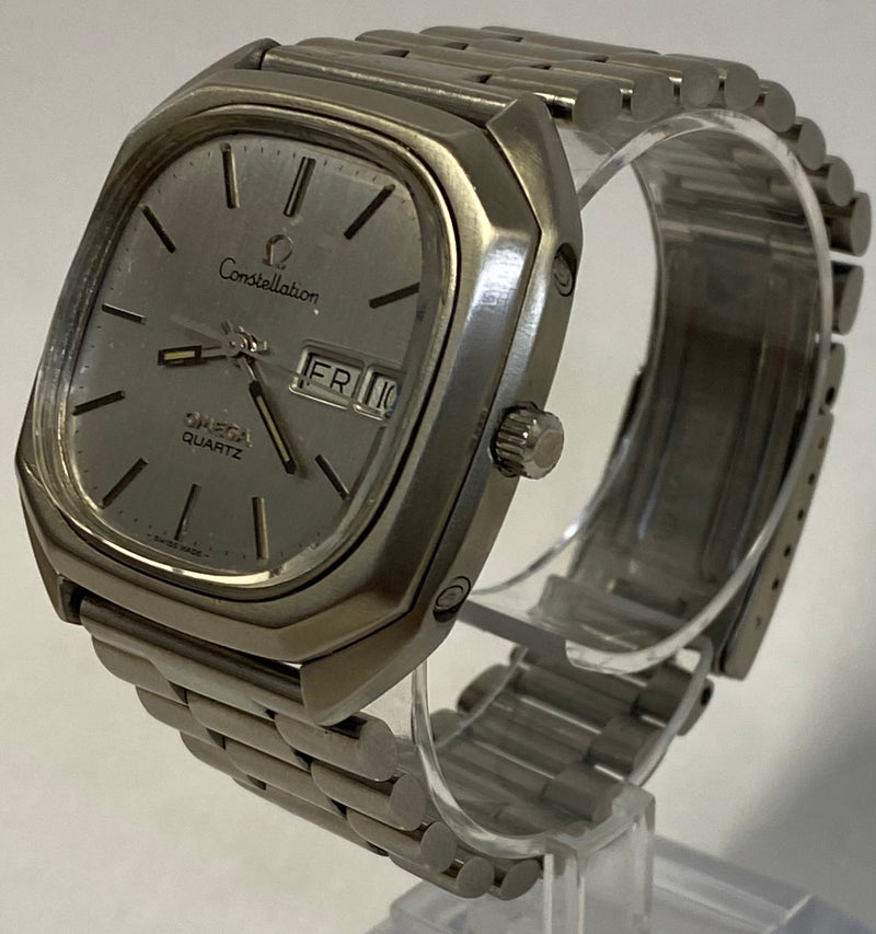 OMEGA Constellation Vintage 1960s Stainless Steel Watch w/ Day-Date - $10K APR Value w/ CoA! ✓ APR 57