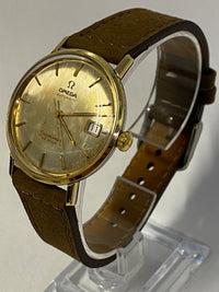 OMEGA Seamaster DeVille Date Vintage C.1950s Tropical Dial Watch- $10K APR w/COA APR57