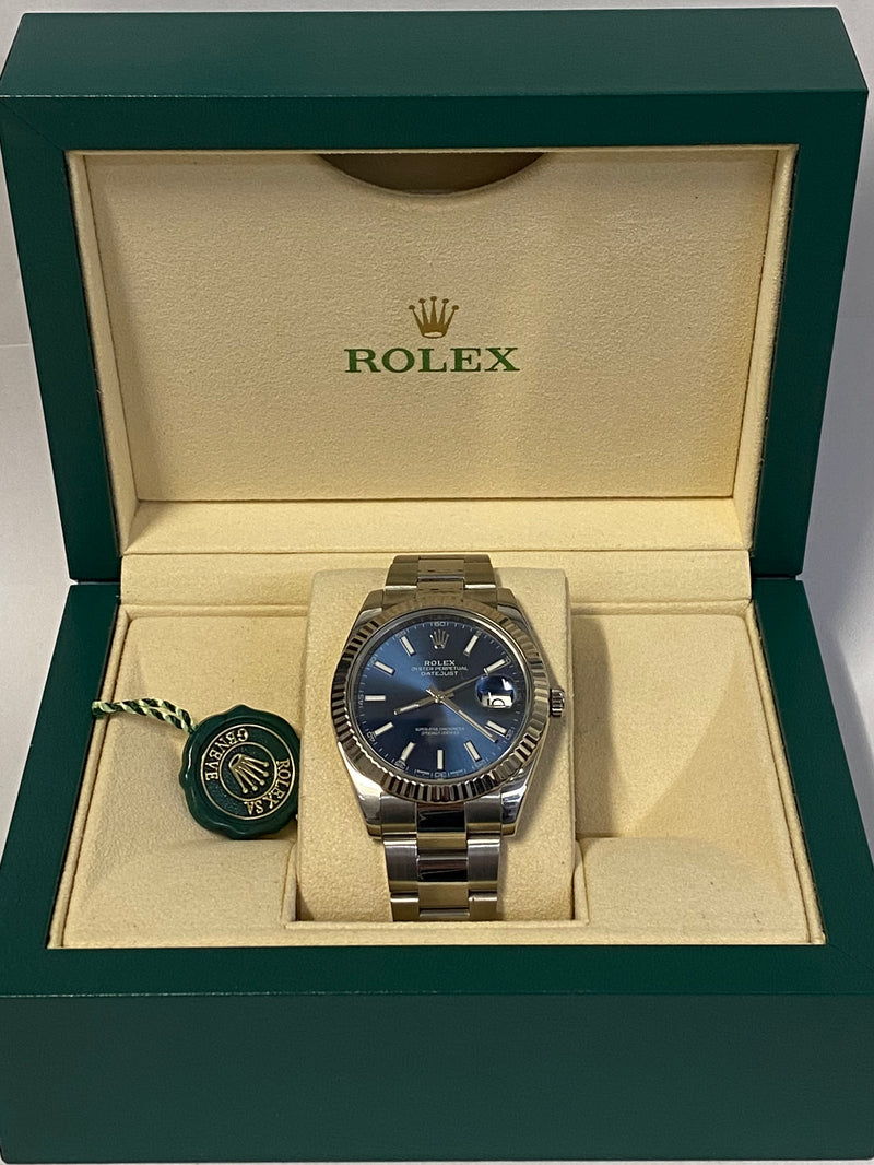 ROLEX Oyster Perpetual Date-Just Stainless Steel Men's Watch - $25K APR w/ COA!! APR57