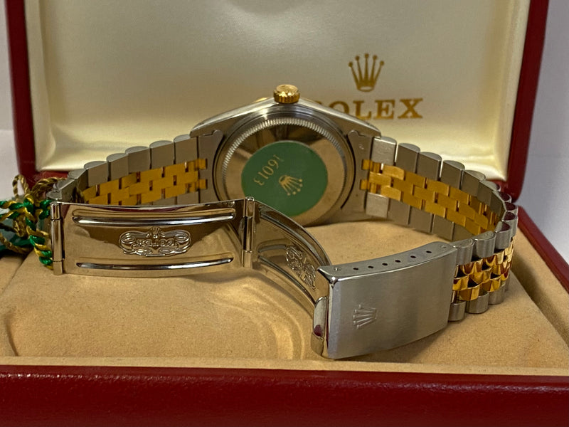 ROLEX Unique Date-Just Oyster Perpetual Vintage C. 1987 Watch - $40K APR w/ COA! APR57