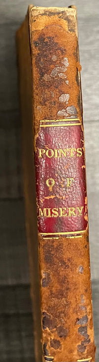 First Edition Points of Misery or Fables For Mankind 1823 - $1.5K APR w/CoA APR57