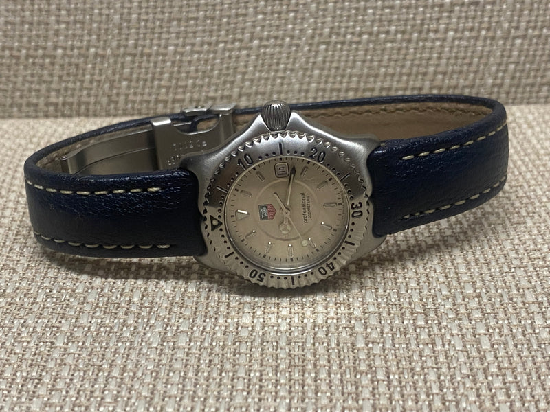 Tag Heuer Beautiful Stainless Steel Original Strap Wristwatch $3.5K APR w/ COA!! APR57