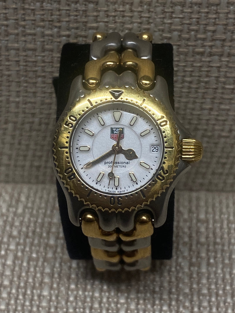 Tag Heuer Beautiful Yellow Gold and Stainless Steel Wristwatch - $7K APR w/ COA! APR57