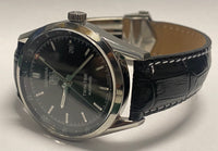 TAG HEUER Carrera Twin-Time SS w/ Exhibition Back Men's Watch - $10K APR w/ COA! APR57