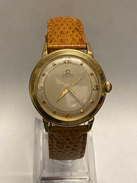OMEGA Vintage Automatic 1957s Gemex 14K Gold Wristwatch - $10K Appraisal Value! ✓ APR 57