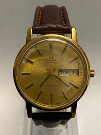 OMEGA GENEVE Gold-Tone Watch w/ Day-Date Feature - $6K APR Value w/ CoA! APR 57
